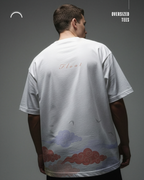 Float- White Oversized Tee