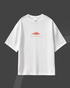 Float- White Oversized Tee