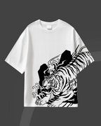 Roar Tiger Streetwear Premium Oversized Tee