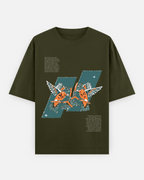 Two Birds- Unisex Oversized Classic T-Shirt